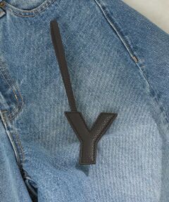 SHIPS / シップス キーホルダー・ストラップ | 《予約》George Cinq:イニシャル チャーム（ブラック）