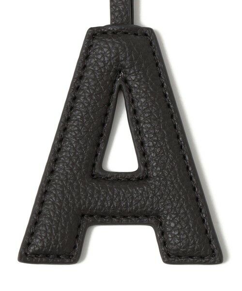 SHIPS / シップス キーホルダー・ストラップ | 《予約》George Cinq:イニシャル チャーム（ブラック） | 詳細11