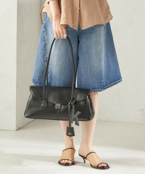 SHIPS / シップス キーホルダー・ストラップ | 《予約》George Cinq:イニシャル チャーム（ブラック） | 詳細22