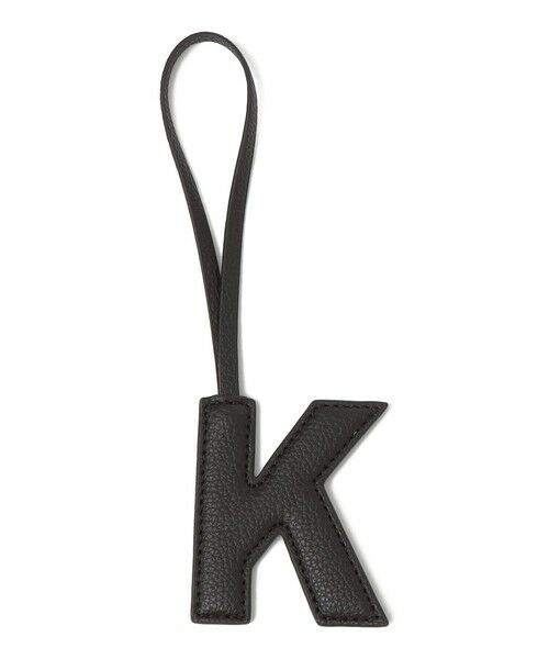 SHIPS / シップス キーホルダー・ストラップ | 《予約》George Cinq:イニシャル チャーム（ブラック） | 詳細24