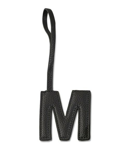 SHIPS / シップス キーホルダー・ストラップ | 《予約》George Cinq:イニシャル チャーム（ブラック） | 詳細26