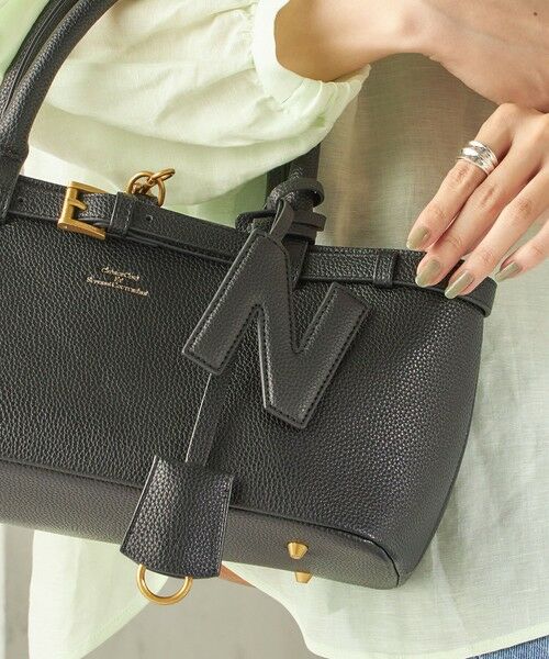 SHIPS / シップス キーホルダー・ストラップ | 《予約》George Cinq:イニシャル チャーム（ブラック） | 詳細27