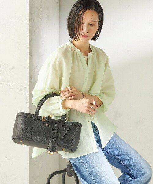 SHIPS / シップス キーホルダー・ストラップ | 《予約》George Cinq:イニシャル チャーム（ブラック） | 詳細28