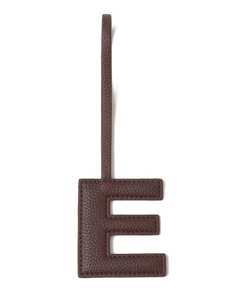 SHIPS / シップス キーホルダー・ストラップ | 《予約》George Cinq:イニシャル チャーム（ブラウン） | 詳細12