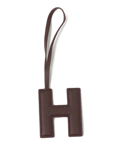 SHIPS / シップス キーホルダー・ストラップ | 《予約》George Cinq:イニシャル チャーム（ブラウン） | 詳細13