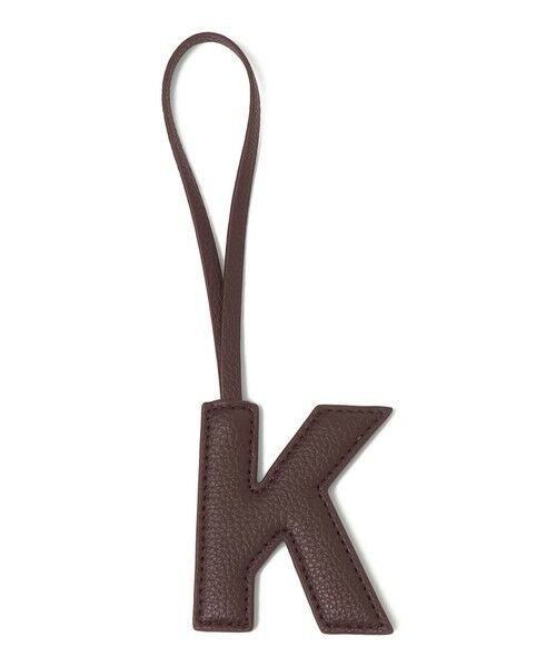 SHIPS / シップス キーホルダー・ストラップ | 《予約》George Cinq:イニシャル チャーム（ブラウン） | 詳細14