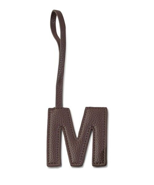 SHIPS / シップス キーホルダー・ストラップ | 《予約》George Cinq:イニシャル チャーム（ブラウン） | 詳細17