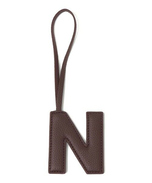 SHIPS / シップス キーホルダー・ストラップ | 《予約》George Cinq:イニシャル チャーム（ブラウン） | 詳細18