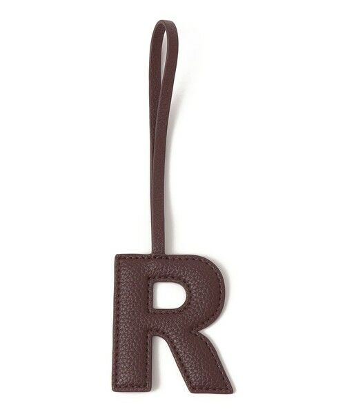 SHIPS / シップス キーホルダー・ストラップ | 《予約》George Cinq:イニシャル チャーム（ブラウン） | 詳細20