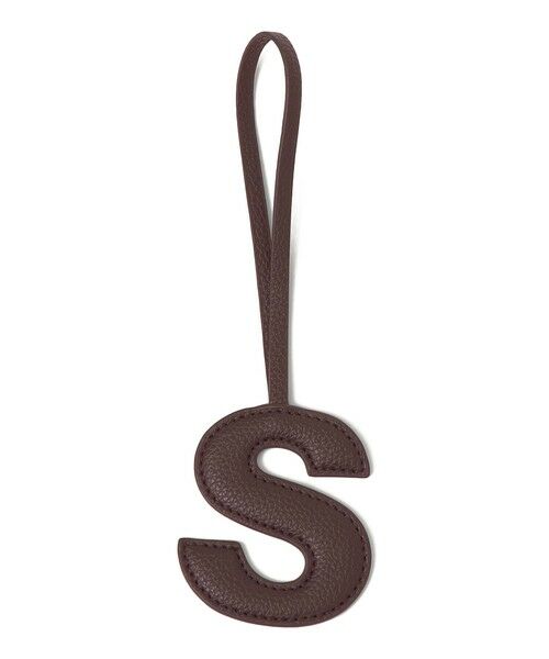 SHIPS / シップス キーホルダー・ストラップ | 《予約》George Cinq:イニシャル チャーム（ブラウン） | 詳細21
