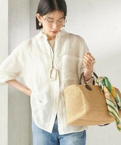 SHIPS / シップス シャツ・ブラウス | 《予約》〈手洗い可能〉IMPERIAL LINEN 混 オーバー サイズ シャツ