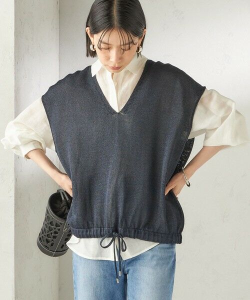 SHIPS / シップス シャツ・ブラウス | 《予約》〈手洗い可能〉IMPERIAL LINEN 混 オーバー サイズ シャツ | 詳細10