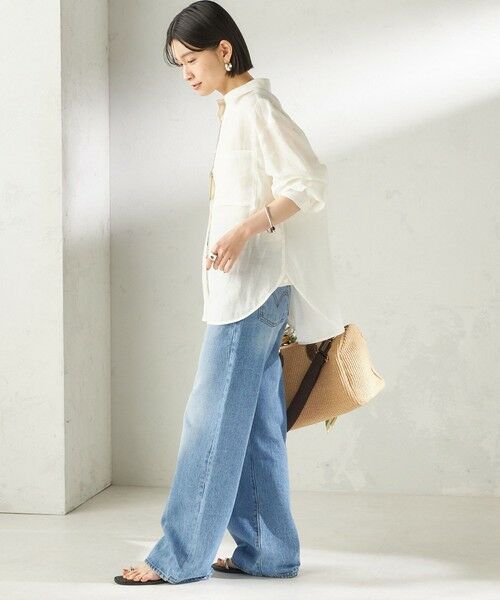 SHIPS / シップス シャツ・ブラウス | 《予約》〈手洗い可能〉IMPERIAL LINEN 混 オーバー サイズ シャツ | 詳細2