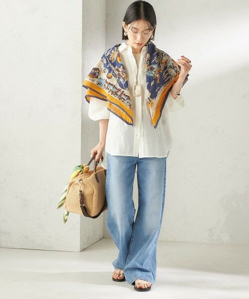 SHIPS / シップス シャツ・ブラウス | 《予約》〈手洗い可能〉IMPERIAL LINEN 混 オーバー サイズ シャツ | 詳細4