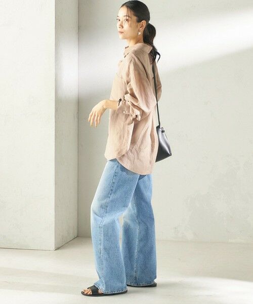 SHIPS / シップス シャツ・ブラウス | 《予約》〈手洗い可能〉IMPERIAL LINEN 混 オーバー サイズ シャツ | 詳細18