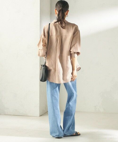 SHIPS / シップス シャツ・ブラウス | 《予約》〈手洗い可能〉IMPERIAL LINEN 混 オーバー サイズ シャツ | 詳細19