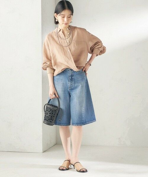 SHIPS / シップス シャツ・ブラウス | 《予約》〈手洗い可能〉IMPERIAL LINEN 混 オーバー サイズ シャツ | 詳細28