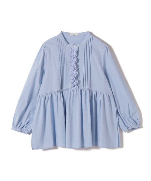 SHIPS / シップス シャツ・ブラウス | 《予約》【WEB限定】〈手洗い可能〉フリル 刺繍 ペプラム ブラウス | 詳細18