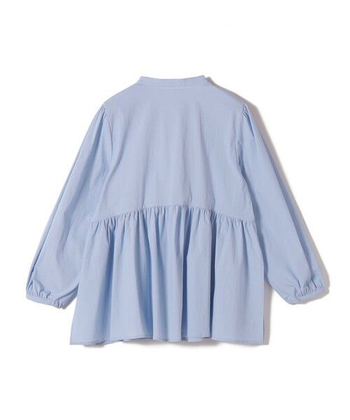SHIPS / シップス シャツ・ブラウス | 《予約》【WEB限定】〈手洗い可能〉フリル 刺繍 ペプラム ブラウス | 詳細19