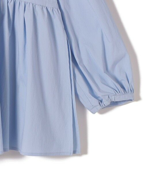 SHIPS / シップス シャツ・ブラウス | 《予約》【WEB限定】〈手洗い可能〉フリル 刺繍 ペプラム ブラウス | 詳細21