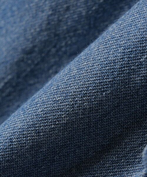 SHIPS / シップス シャツ・ブラウス | 《予約》【WEB限定】〈洗濯機可能〉ライトオンス フリル デニム シャツ | 詳細14