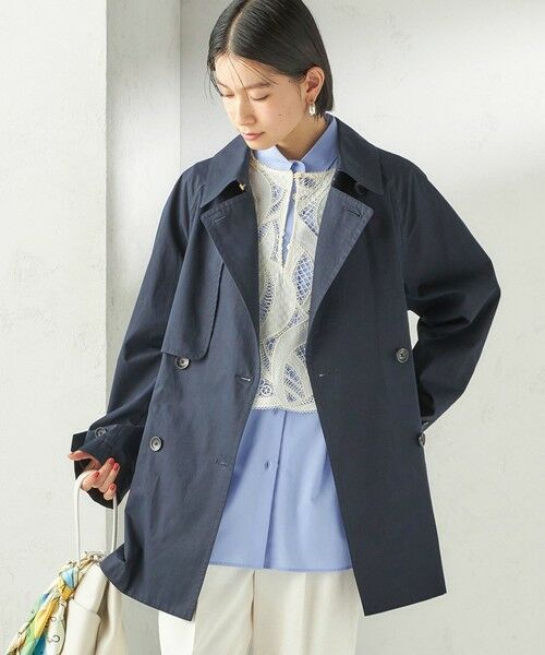 SHIPS / シップス ベスト | 《予約》〈手洗い可能〉刺繍 スカラップ レース ノースリーブ プルオーバー | 詳細13