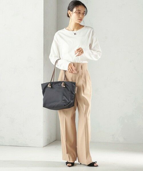 SHIPS / シップス Tシャツ | 《予約》〈洗濯機可能〉オーガニックコットン ロング スリーブ TEE | 詳細10