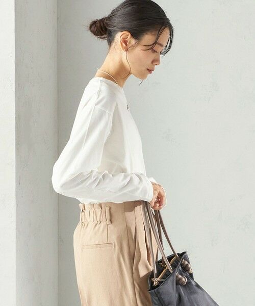 SHIPS / シップス Tシャツ | 《予約》〈洗濯機可能〉オーガニックコットン ロング スリーブ TEE | 詳細15