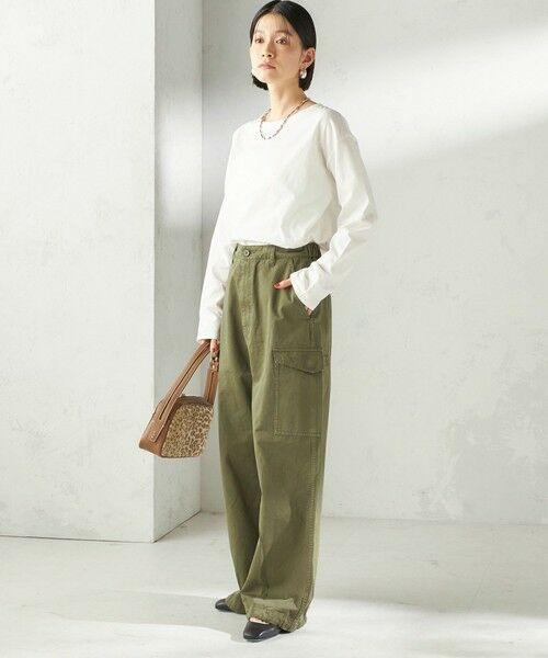 SHIPS / シップス Tシャツ | 《予約》〈洗濯機可能〉オーガニックコットン ロング スリーブ TEE | 詳細2