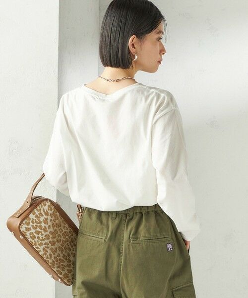 SHIPS / シップス Tシャツ | 《予約》〈洗濯機可能〉オーガニックコットン ロング スリーブ TEE | 詳細6