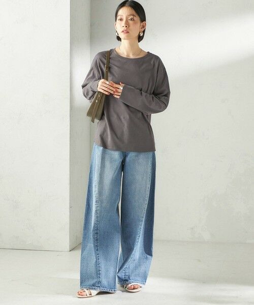 SHIPS / シップス Tシャツ | 《予約》〈洗濯機可能〉オーガニックコットン ロング スリーブ TEE | 詳細20