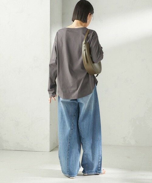 SHIPS / シップス Tシャツ | 《予約》〈洗濯機可能〉オーガニックコットン ロング スリーブ TEE | 詳細23