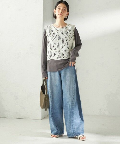 SHIPS / シップス Tシャツ | 《予約》〈洗濯機可能〉オーガニックコットン ロング スリーブ TEE | 詳細28