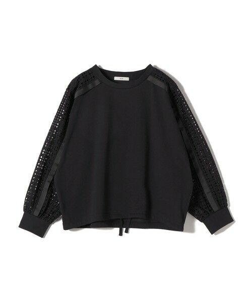 SHIPS / シップス カットソー | 《予約》【WEB限定】〈手洗い可能〉レース コンビ カットソー | 詳細19