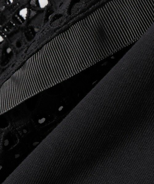 SHIPS / シップス カットソー | 《予約》【WEB限定】〈手洗い可能〉レース コンビ カットソー | 詳細20