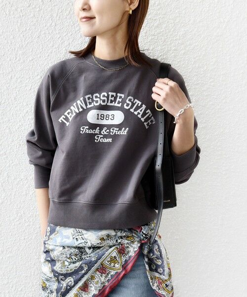 SHIPS / シップス スウェット | 《予約》【SHIPS別注】TENNESSEE:〈洗濯機可能〉ロゴ スウェット | 詳細6