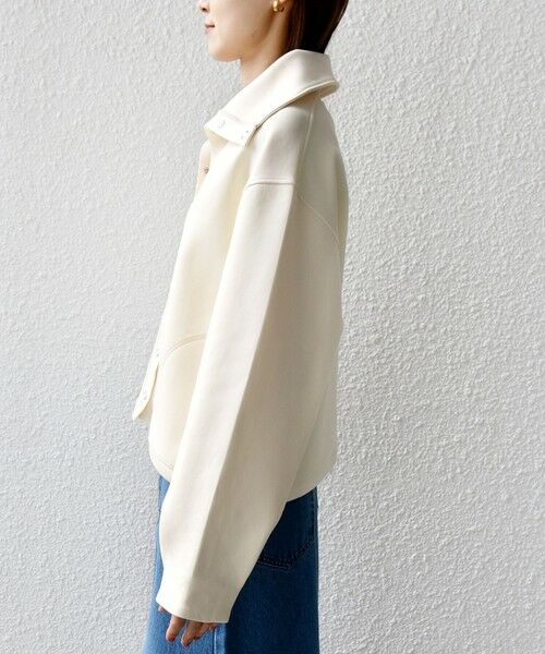 SHIPS / シップス カーディガン・ボレロ | 《予約》【WEB限定】〈手洗い可能〉裾 ドロスト ダンボール スナップ ボタン カーディガン | 詳細20