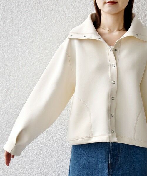 SHIPS / シップス カーディガン・ボレロ | 《予約》【WEB限定】〈手洗い可能〉裾 ドロスト ダンボール スナップ ボタン カーディガン | 詳細22