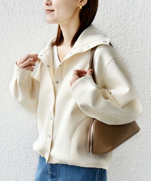 SHIPS / シップス カーディガン・ボレロ | 《予約》【WEB限定】〈手洗い可能〉裾 ドロスト ダンボール スナップ ボタン カーディガン | 詳細6