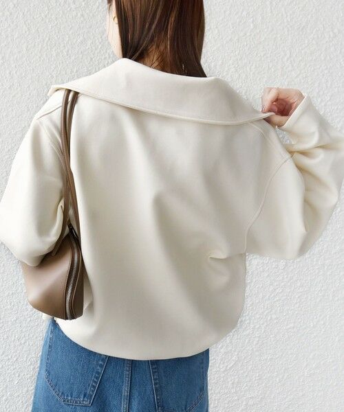 SHIPS / シップス カーディガン・ボレロ | 《予約》【WEB限定】〈手洗い可能〉裾 ドロスト ダンボール スナップ ボタン カーディガン | 詳細7