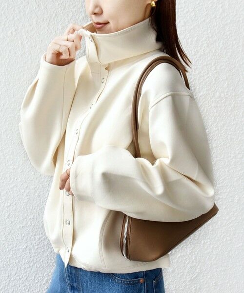 SHIPS / シップス カーディガン・ボレロ | 《予約》【WEB限定】〈手洗い可能〉裾 ドロスト ダンボール スナップ ボタン カーディガン | 詳細8