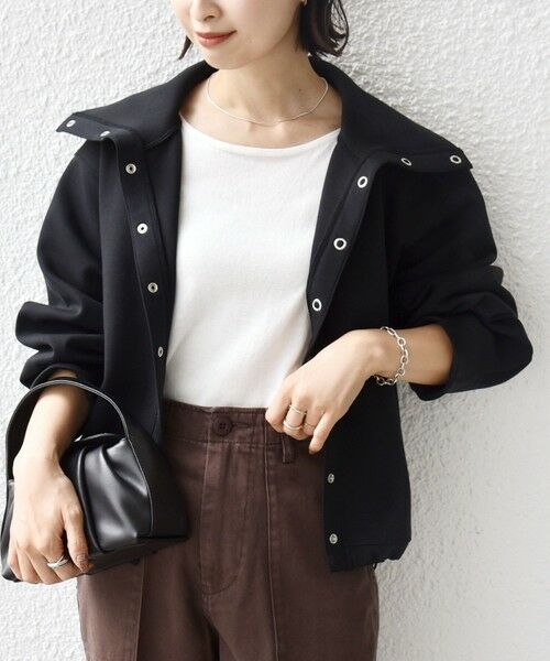 SHIPS / シップス カーディガン・ボレロ | 《予約》【WEB限定】〈手洗い可能〉裾 ドロスト ダンボール スナップ ボタン カーディガン | 詳細27