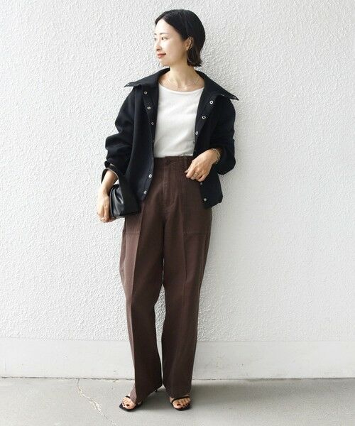 SHIPS / シップス カーディガン・ボレロ | 《予約》【WEB限定】〈手洗い可能〉裾 ドロスト ダンボール スナップ ボタン カーディガン | 詳細23