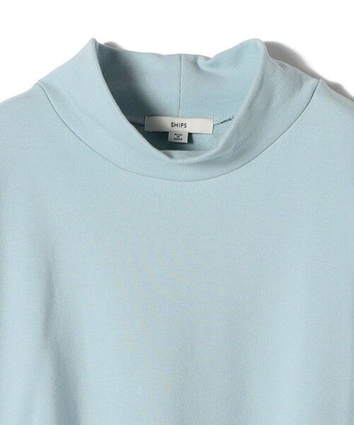 SHIPS / シップス カットソー | 《予約》【WEB限定】〈手洗い可能〉モックネック 袖 フリル デザイン ミニ 裏毛 プルオーバー | 詳細27