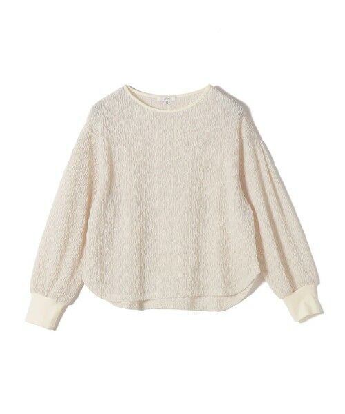 SHIPS / シップス Tシャツ | 《予約》〈手洗い可能〉ランダム ブルーゼ 袖 タック プルオーバー | 詳細9