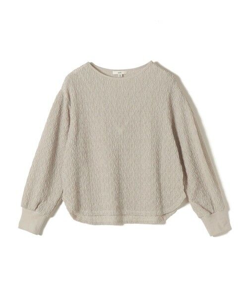 SHIPS / シップス Tシャツ | 《予約》〈手洗い可能〉ランダム ブルーゼ 袖 タック プルオーバー | 詳細19