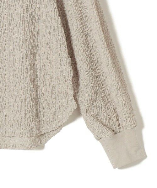 SHIPS / シップス Tシャツ | 《予約》〈手洗い可能〉ランダム ブルーゼ 袖 タック プルオーバー | 詳細22