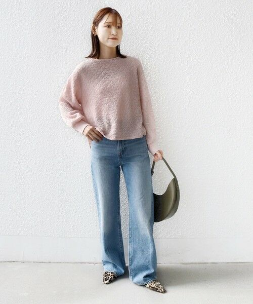 SHIPS / シップス Tシャツ | 《予約》〈手洗い可能〉ランダム ブルーゼ 袖 タック プルオーバー | 詳細28