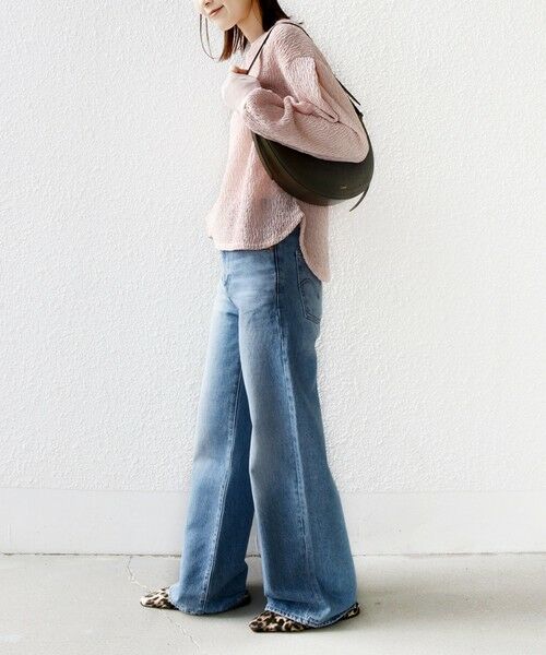 SHIPS / シップス Tシャツ | 《予約》〈手洗い可能〉ランダム ブルーゼ 袖 タック プルオーバー | 詳細29