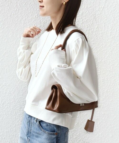 SHIPS / シップス Tシャツ | 《予約》【WEB限定】〈手洗い可能〉ショルダー タック パフ スリーブ ミニ 裏毛 プルオーバー | 詳細6